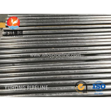 ASME SB163 Monel 400 Nickel Alloy Seamless Tube